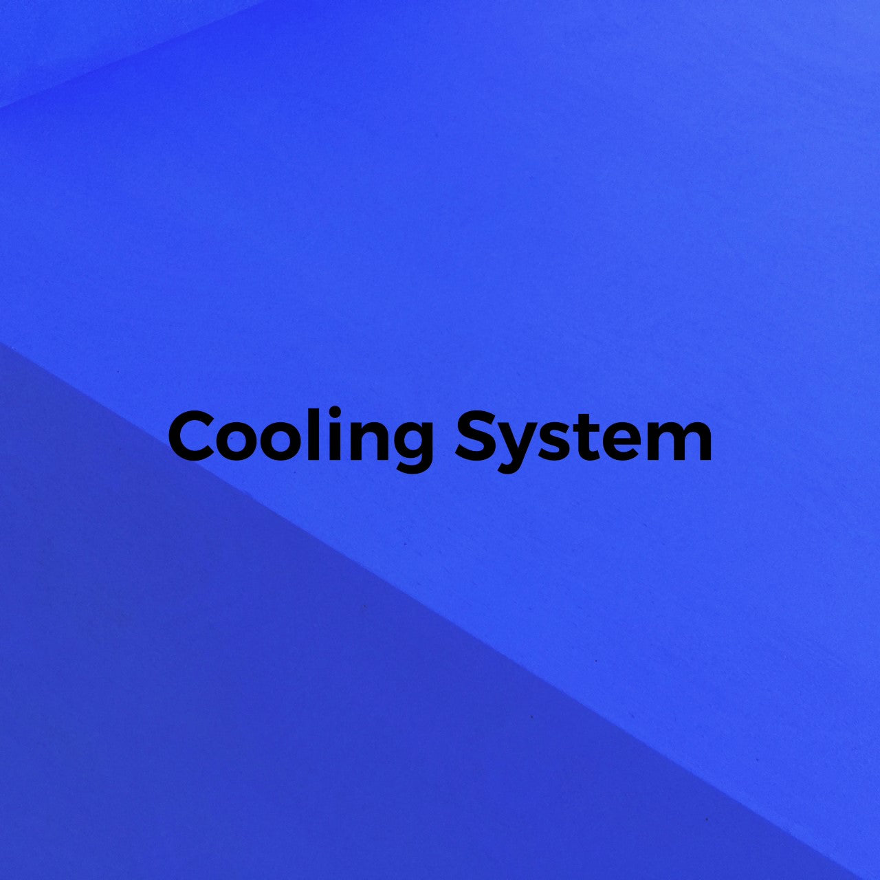 Cooling system MP8 engine