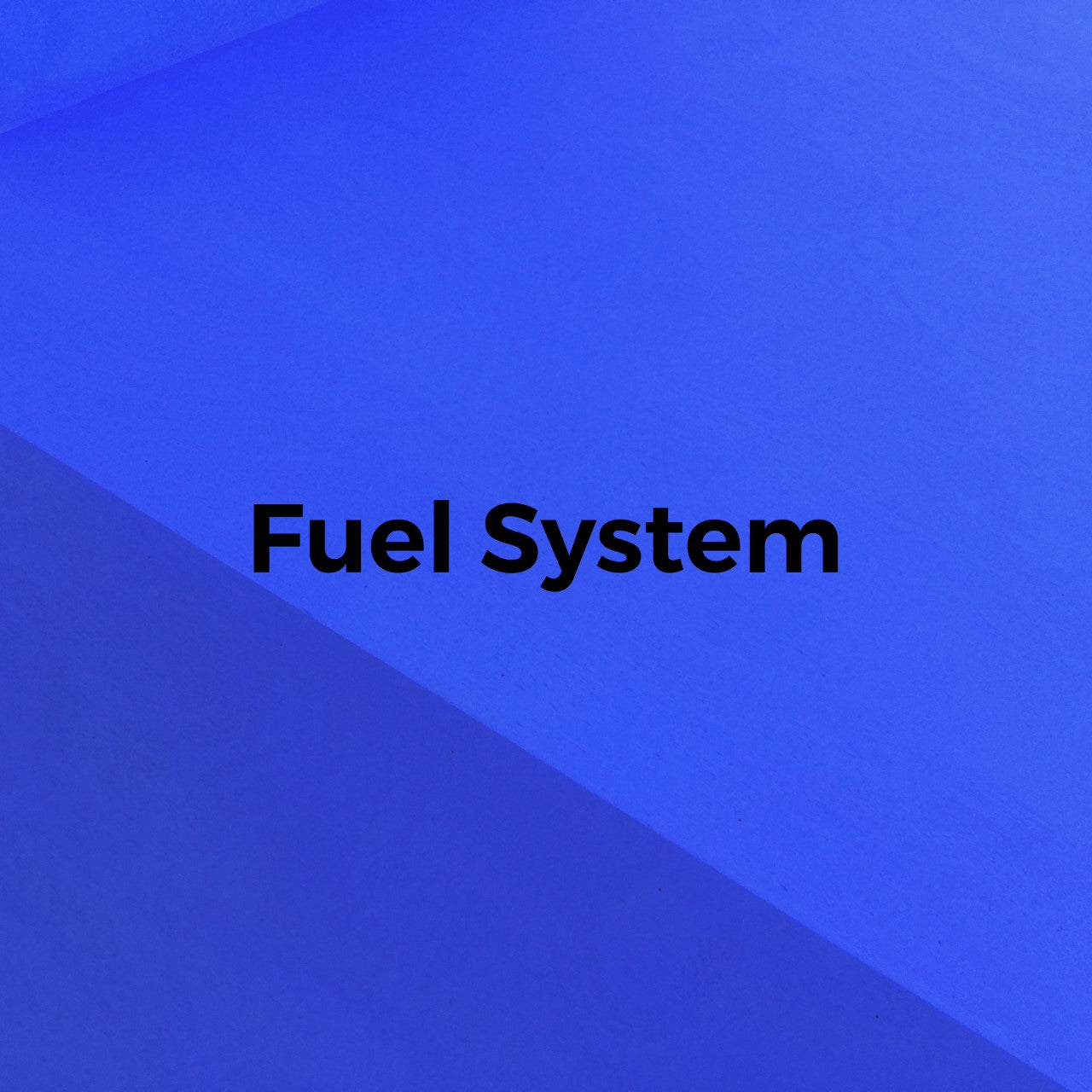 Fuel system MP8 engine