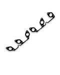 Mercedes Benz OM471, OM472, OM473 Exhaust Manifold Gasket Kit A4711420280