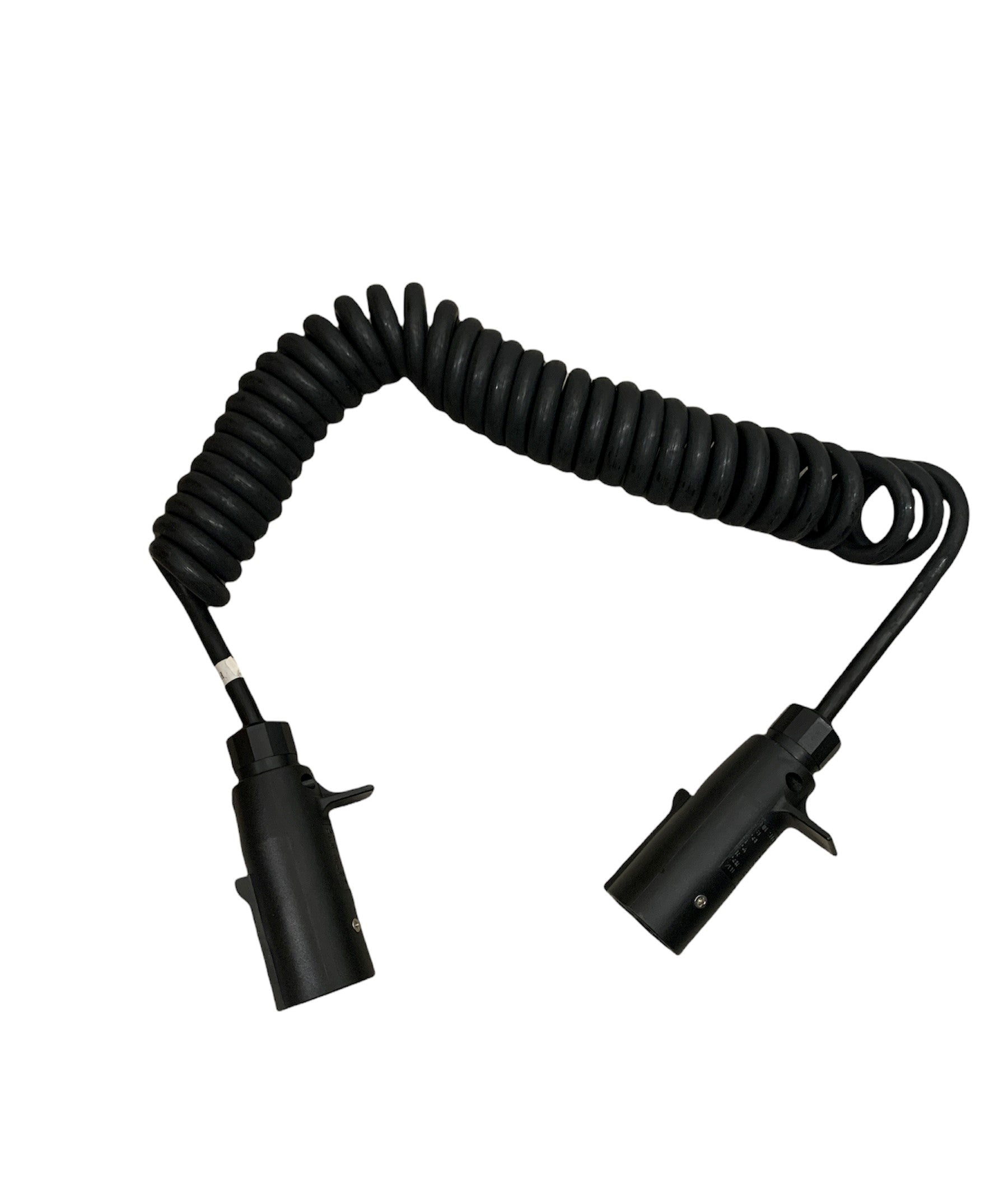ABS 7 way coiled cable for Trucks (15Ft working Length, 7 Way).