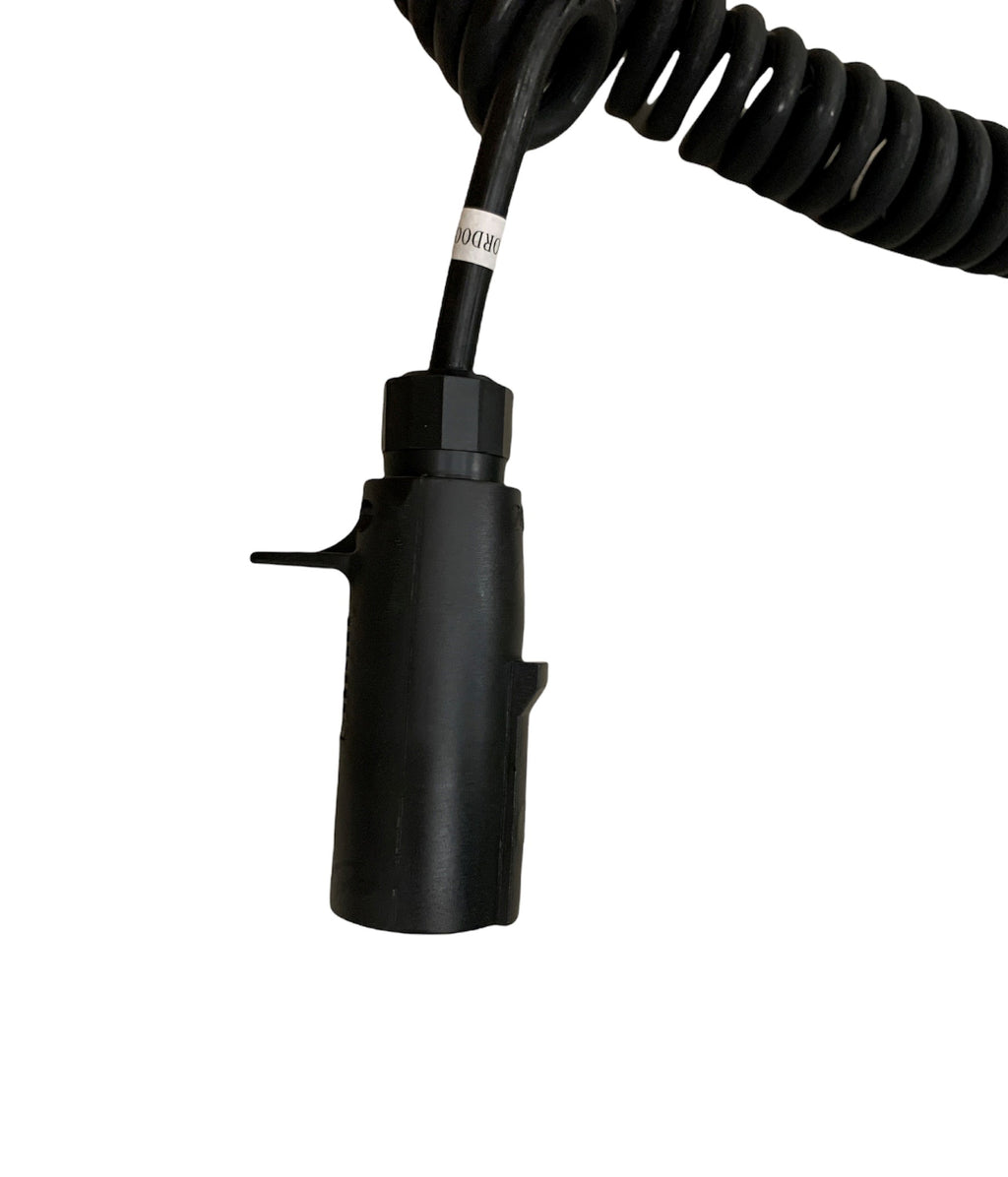 ABS 7 way coiled cable for Trucks (15Ft working Length, 7 Way).
