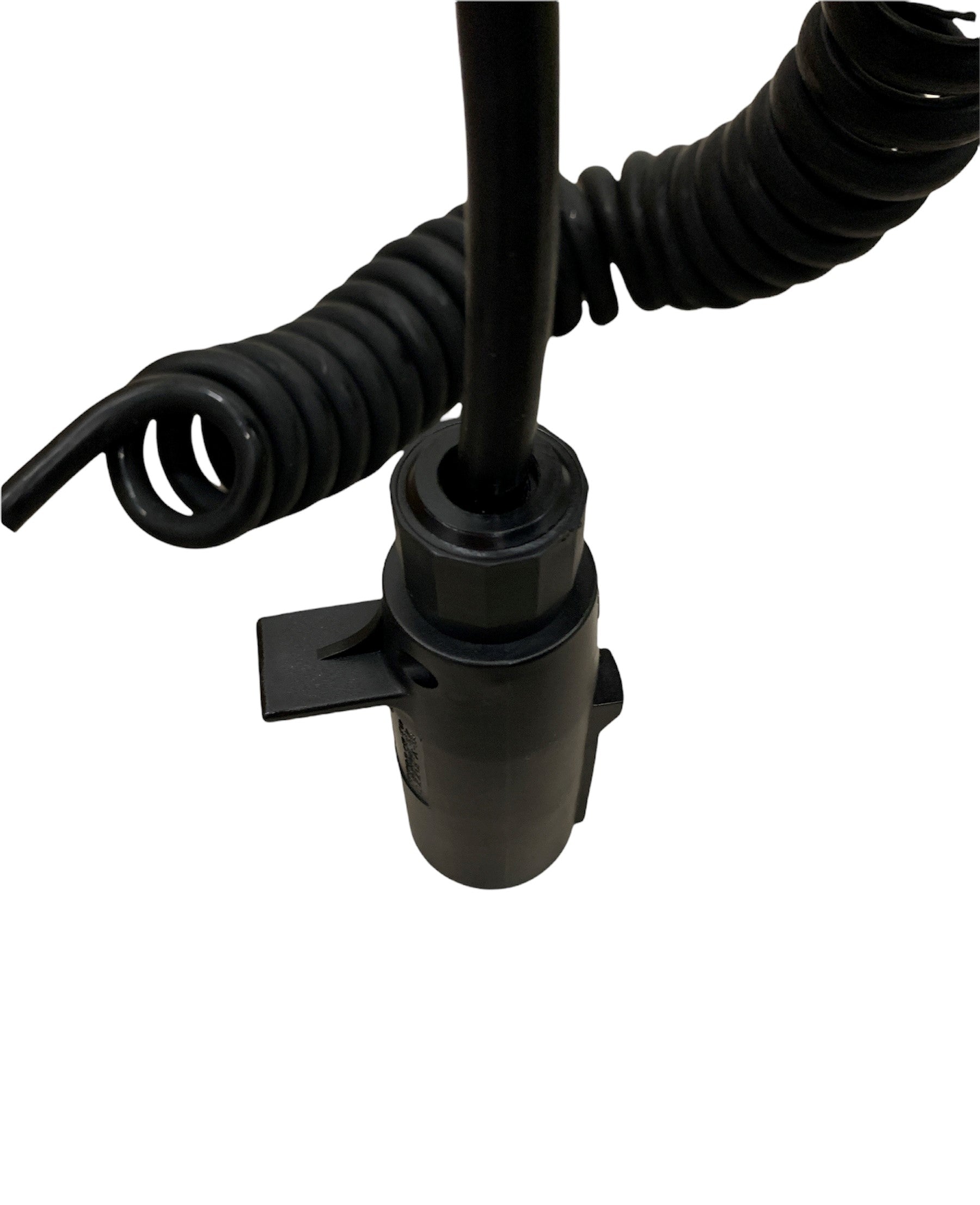ABS 7 way coiled cable for Trucks (15Ft working Length, 7 Way).